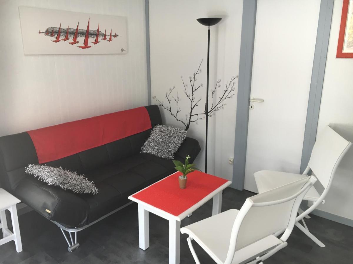 Chalet Orange Naturiste La Jenny Le Porge Exterior foto